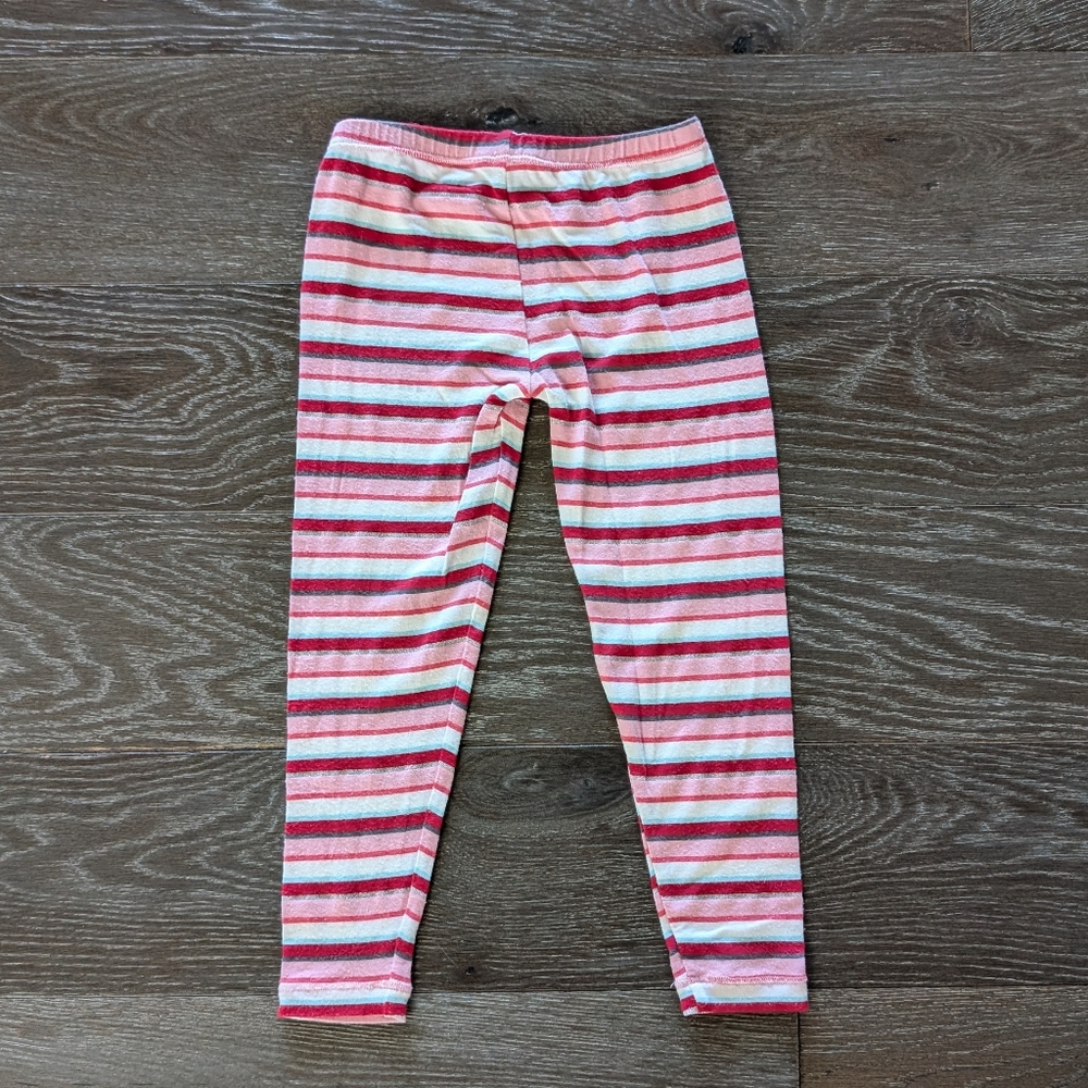 Kickee Pants Print Long Sleeve Pajama Set in Anniversary Bobsled Stripe - 3T - Picture 6 of 6